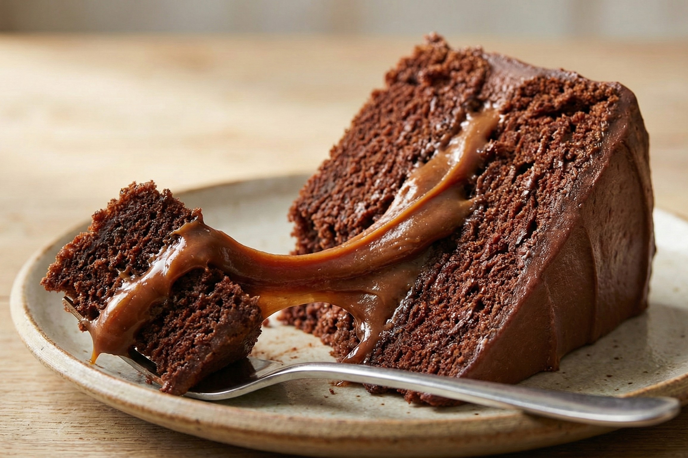 فیلینگ تافی شکلاتی: دستور تهیه فیلینگ کشدار و حرفه‌ای کیک (گاناش تافی)